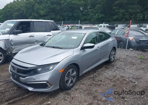 2019 Honda Civic Lx from USA, damaged, VIN 2HGFC2F62KH530043